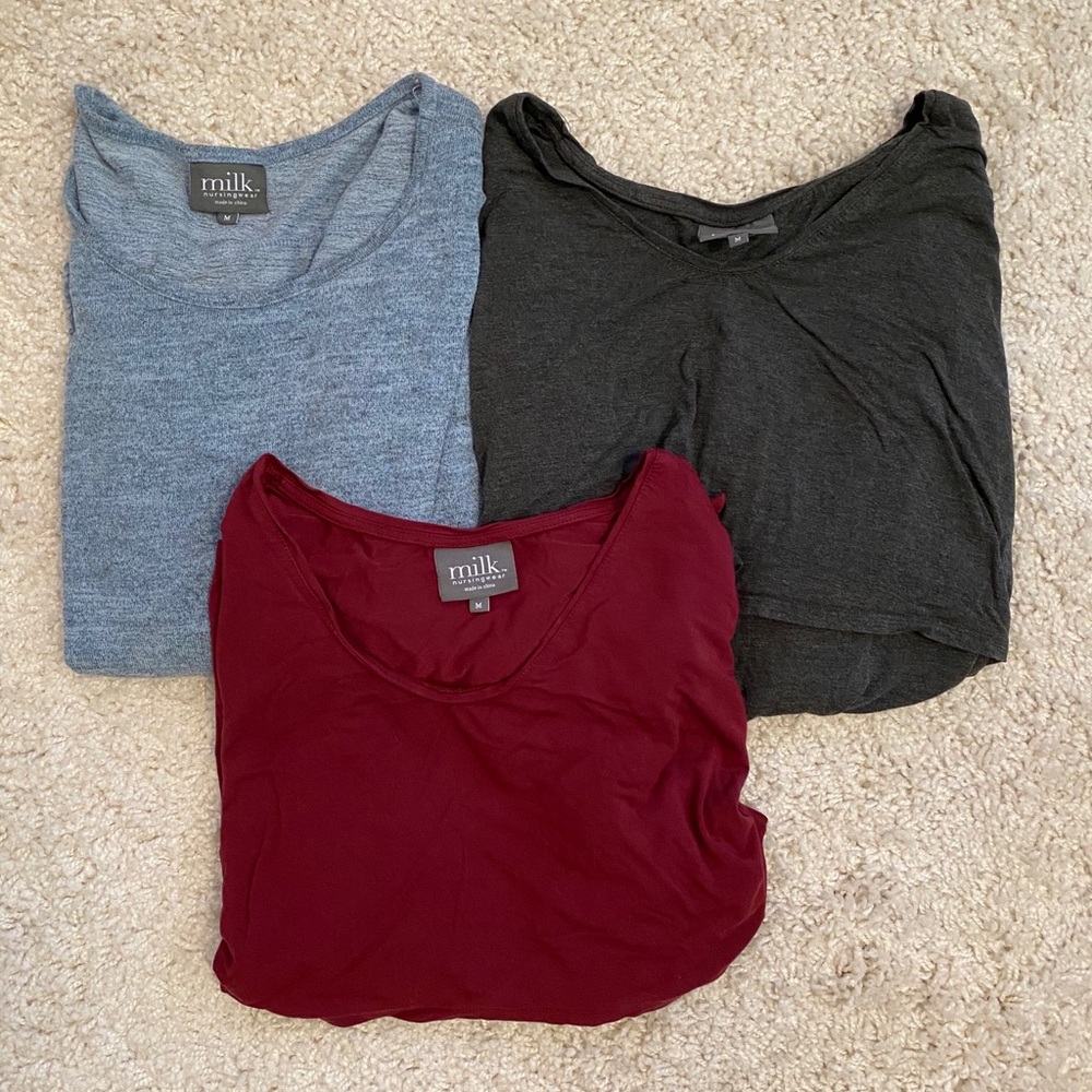 Milk Maternity Nursing Top Lot